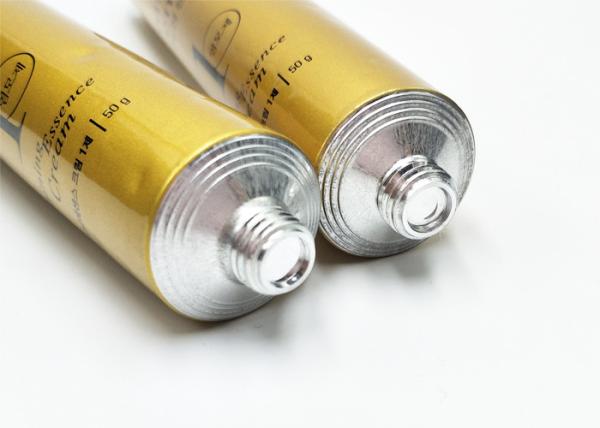 Toiletry Packaging Soft Empty Aluminum Tubes Thread M15 Tube Wall Toughness ≤22MM