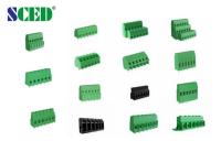 Niveaux nickelés en plastique du double 10A du vert 5.08mm de TB de carte PCB