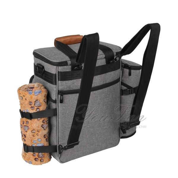 Premium Dog Travel Tote Bag , Water Resistant Pet Supplies Handbag