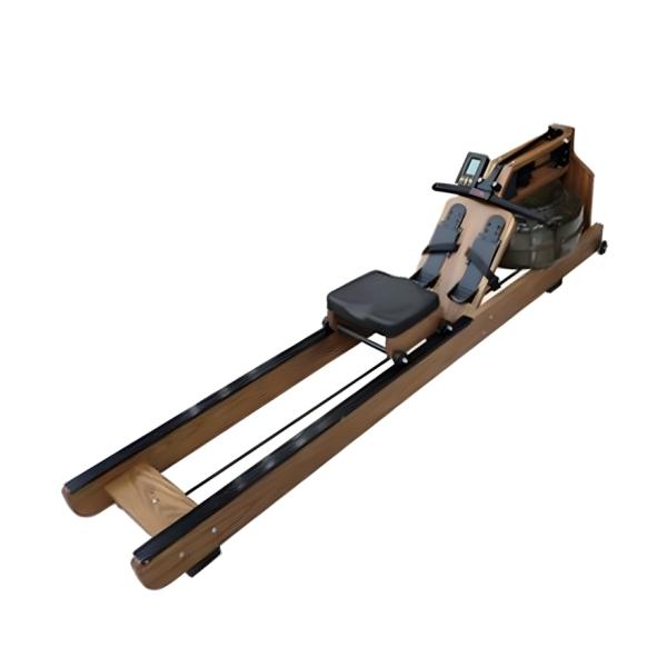 Wooden Rowing Training Machine Water Resistance Household Fitness Foldable Indoor
