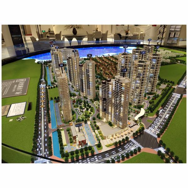City Residential Building Scale Model 1:100 Architectural Model Modern Style