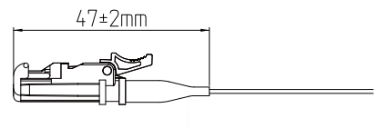 E2000 0.9mm Series Fiber Optic Connector with 1310-1550 nm Wavelength and ≤ 0.3 dB Insertion Loss