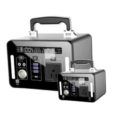 500Wh Portable Power Station LED Indicator Car Charge Portable Ac Power Station