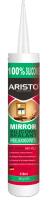 Mastic de traitement neutre de silicone, mastic structurel de silicone de miroir pour le verre