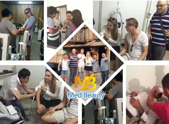 Beijing medical beauty nd yag laser Tattoo removal of eyeline removal machine