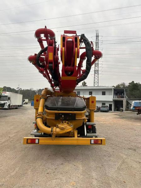 SANY 49m Concrete Pump Truck Permissible 4-axle Load for Smooth Concrete Pumping