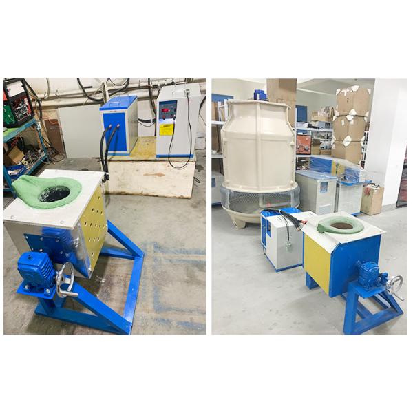 50kg Medium Frequency Induction Melting Furnace IGBT Metal Foundry Furnace