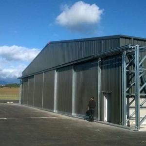 Estrutura de aço de alta altura Hangar Edifício pré-fabricado de estrutura de
