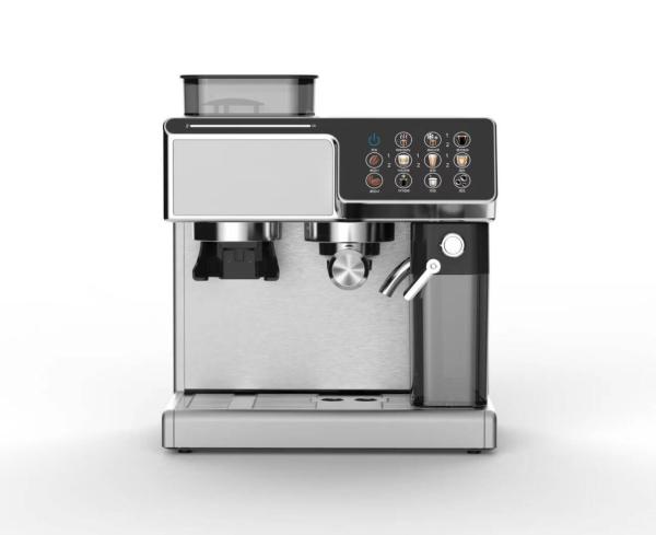 Anbolife 15Bar Espresso Coffee Maker with Detachable Grinder