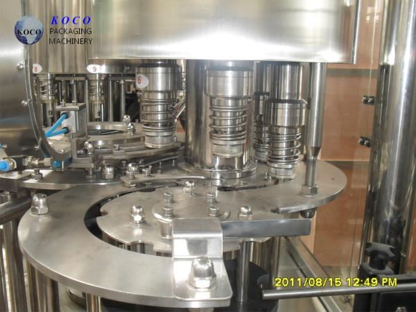 2100*2250*2250mm Bottle Filling Machine 380V/50HZ 2000 To 12000 Bottles Per Hour