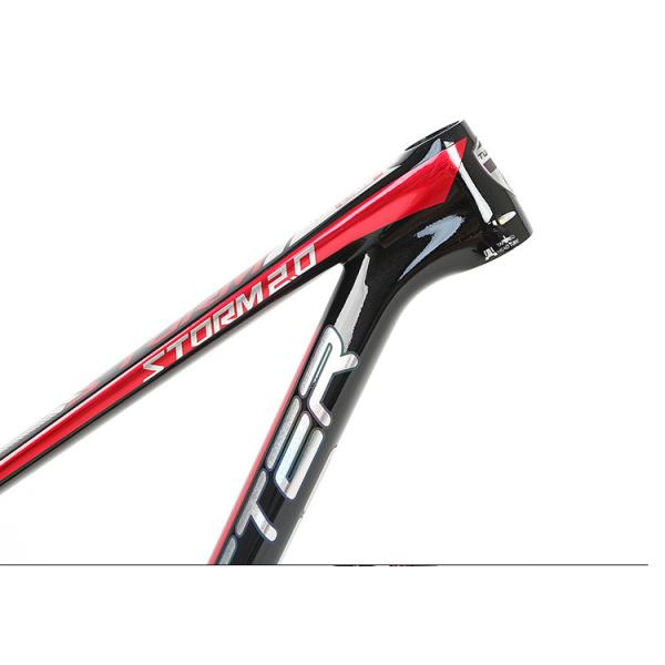 Красный цвет рамки волокна MTB углерода 27.5er шторма 2,0 с 142 через цапфу