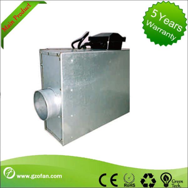 125mm Thin Durable Silent Inline Fan  With Forward Curved Impeller