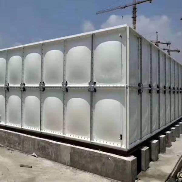 FRP Water Tank Fiber Glass Reinforced Plastic Bolted Panels Sectional Water Tank
