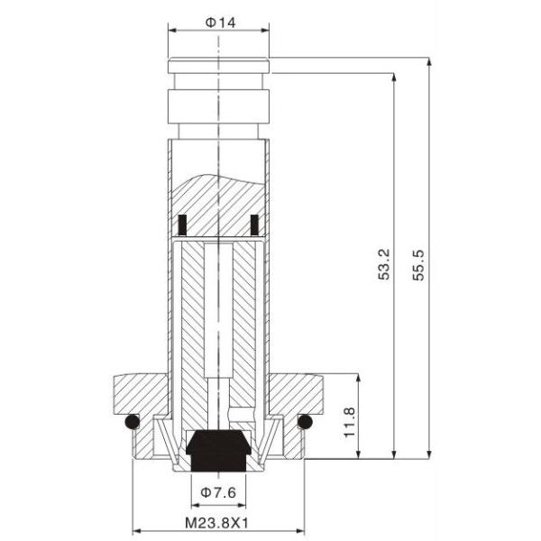 K0950 ASCO Type Solenoid Pilot Repair Kit With Armature Assembly For SCG353A47/50/51
