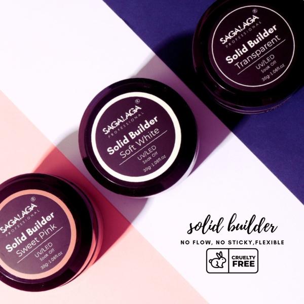 Customization Builder Solid Gel Hard Gel Nail Extension Builder for Manicure Long Lasting Gel Polish