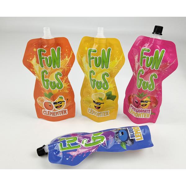 Bolsas de embalaje personalizadas Yogur Jugo de leche Jugo de leche Alimentos para bebés Bolso de boca