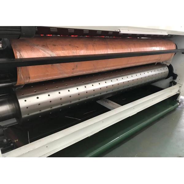 Pneumatic Lock Two Color Flexo Printing Machine , Rotary Electric Die Cutter