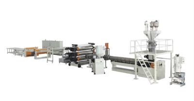 8mm HIPS Sheet Making Machine Single Screw co extrusion