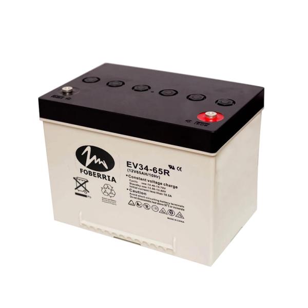 EV34 12 volt Sealed Lead Acid Battery 65ah 20hr Car Battery For Golf Buggies