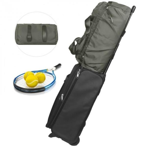 Reusable Athletic Duffel Bag , Soft Feeling Waterproof Travel Duffel Bags