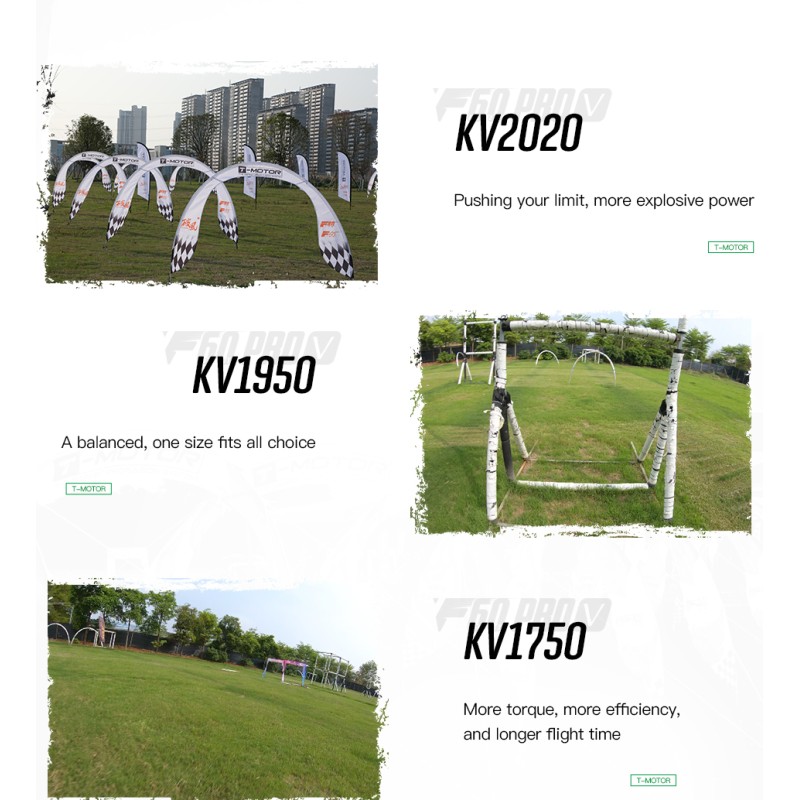 Hot Sales T-MOTOR F60 Pro V 1750KV 1950 2020 2550 6S Brushless Motor For RC FPV Racing Drone Quadcopter Multirotor Accs