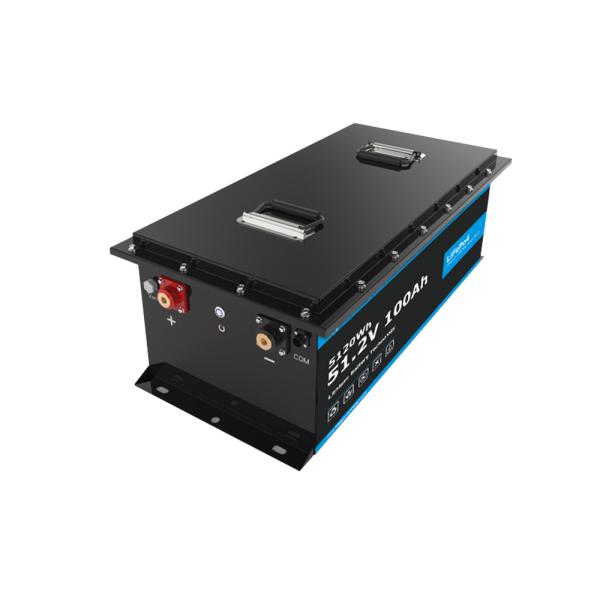 51.2V 100Ah Deep Cycle Carro de golf eléctrico Batería de litio Ecológico