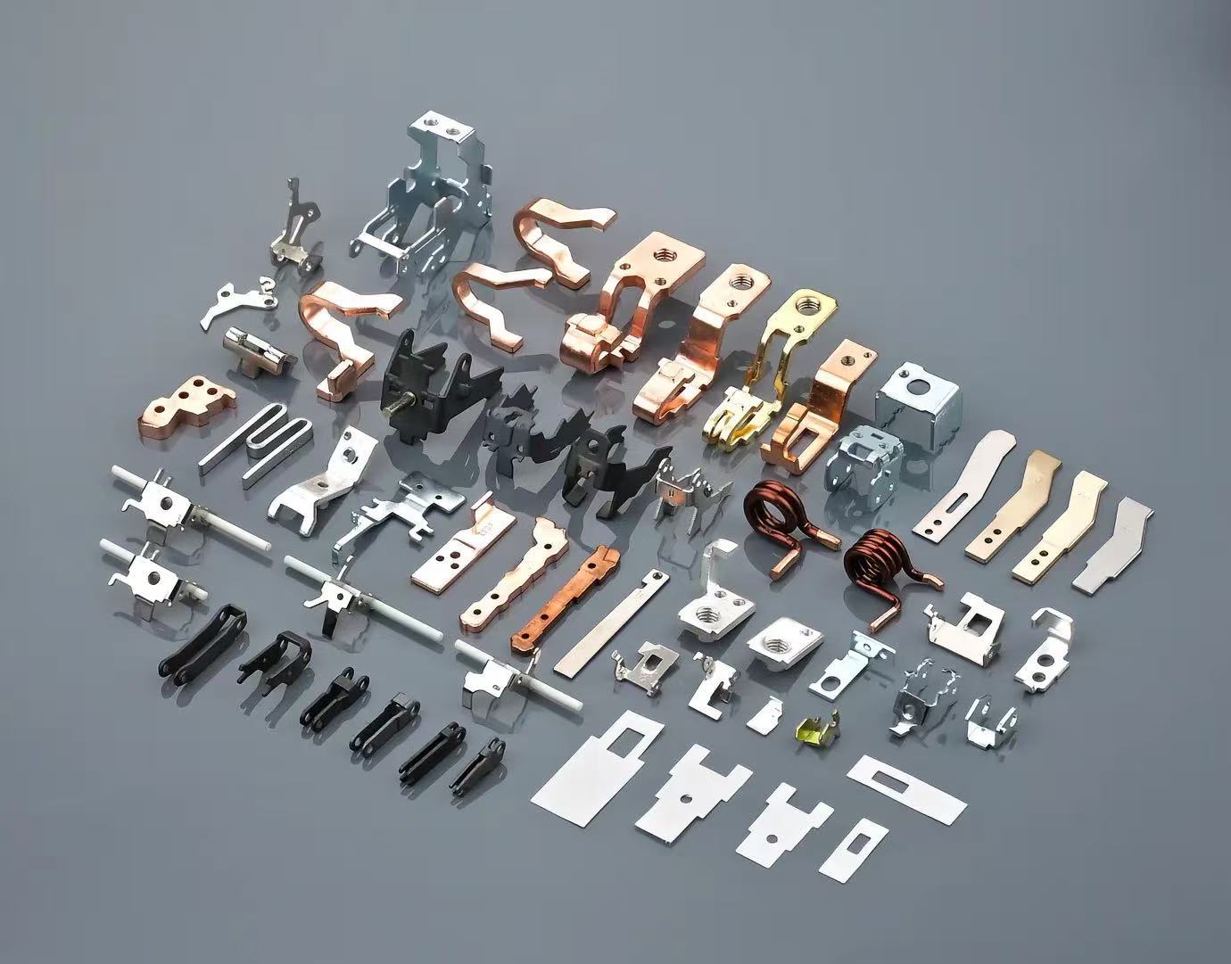 Processing of metal stamping parts