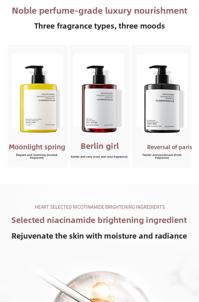 All Skin Types Tea Tree Oil Extract Shampoo Body Wash perfume gel Body Lotion