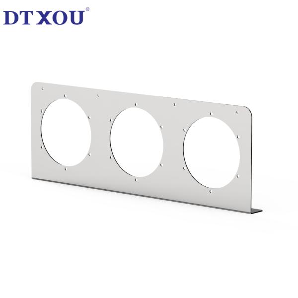 Universal 3-hole bracket brake light assembly for Truck trailer Quick installation