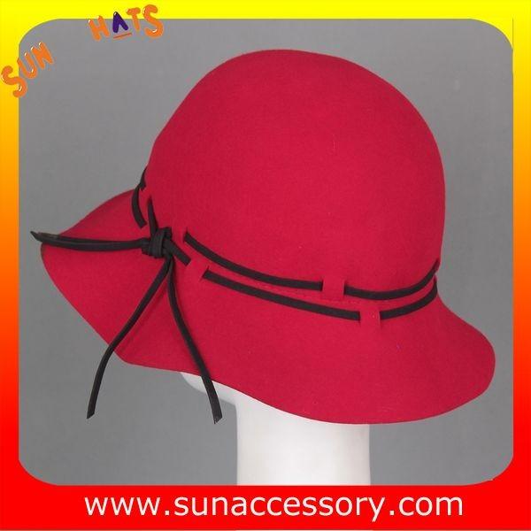 6090819 Sun Accessory customized  winner  fashion  wool felt  clothe hats, women hats and caps wholesaling