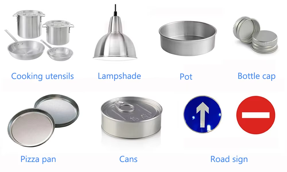 Cookware Aluminum Circle Disc Technique CC DC Metal Disc For Industrial Manufacturing