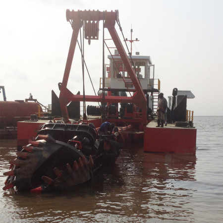 6000m3 Large Dredging Machine Lake Dredging Equipment 18m Depth