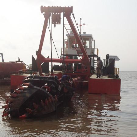6000m3 Large Size River Sand Cutter Suction Dredger For Sea Sand Reclamation