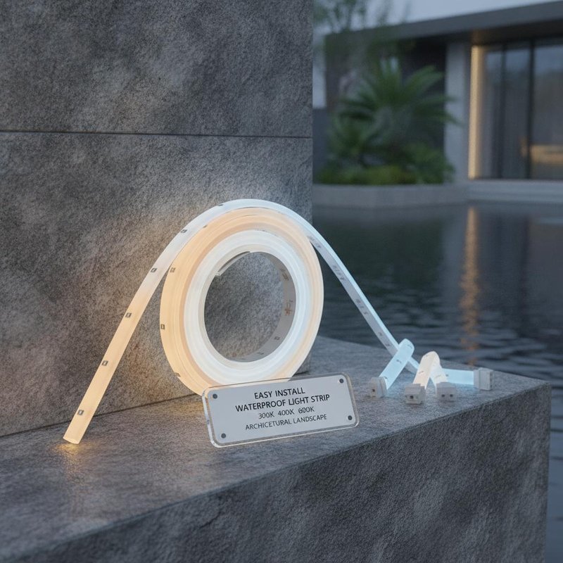 Easy Installation Waterproof Light Strip in Color Temperatures 3000K 4000K 6000K