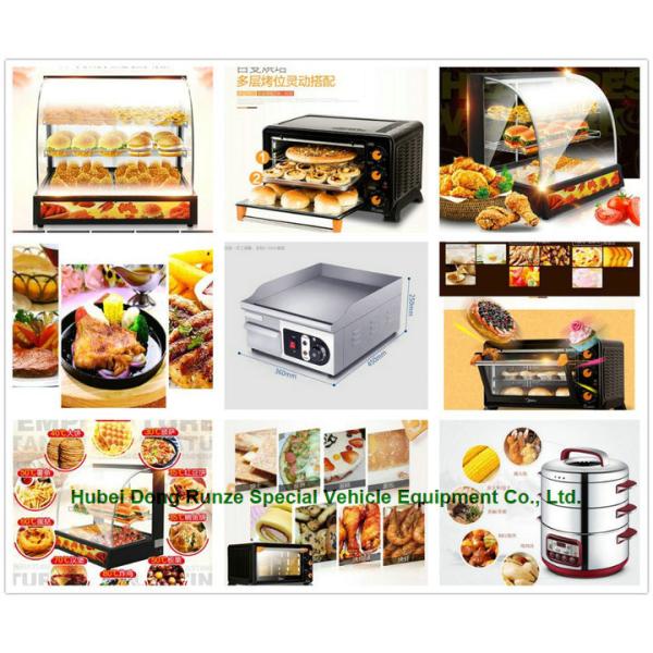 Custom Color JAC Mobile Kitchen Truck , Street Mobile Fast Food Van