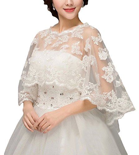 ткани шнурка 58cm Bridal, ткань шнурка Sequin ЛЮБИМЦА белая Scalloped край
