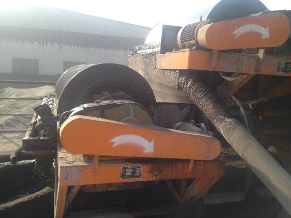 Magnetic Drum Separator 1900GS Field Intensity 5.5KW Motor Power