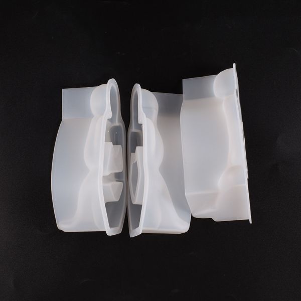 DIY crystal dropper resin gypsum human candle ornament silicone mold resin artistic table grinder