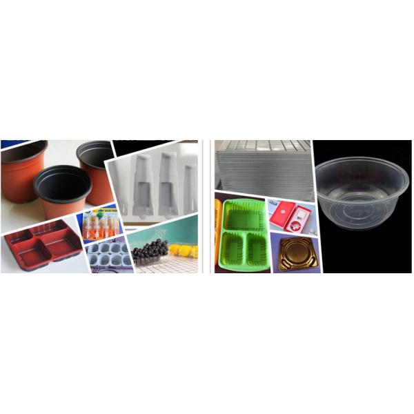 PLC Servo Motor Stretching Thermoforming Machine