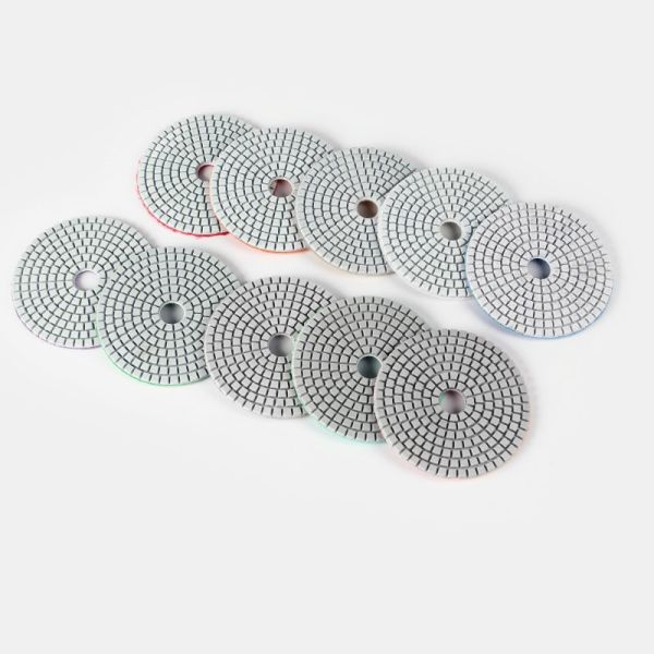 3 Inch Resin Diamond Polishing Pads for Concrete and Terrazzo Floors