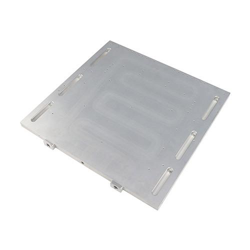 Agitação da soldadura de fricção dentro da placa fria líquida do túnel, placa refrigerando de água de FSW