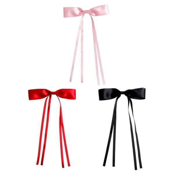 Красивые девушки волосы луки ручной работы Желтая сатин лента с золотыми луками Лента стиль лука