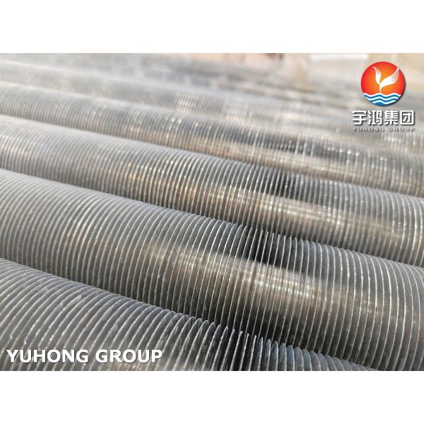 ASTM269 TP304 Seamless Tube Stainless Steel Extruded Fin Tube For Heat Exchanger