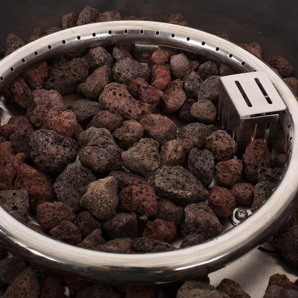 Customized Size Outdoor Gas Firepit 40000 Btu Resin Concrete