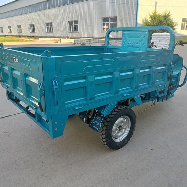 60V 800W Three Wheeler Delivery Van 50KM/H 90KM Driving Mileage