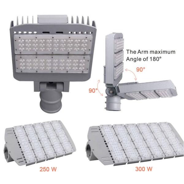 5 years warranty Meanwell driver IP65 5000K 6000K 130Lm/W 150W LED Street Lights