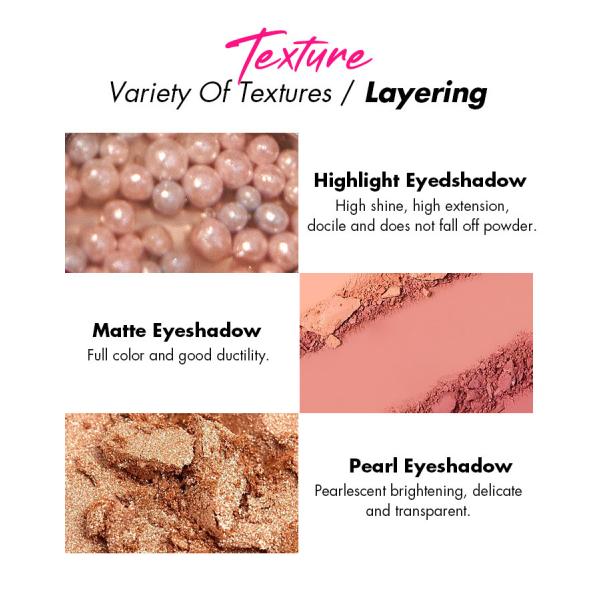 Custom Shell Shaped Duochrome Eyeshadow Palette Cute Makeup For Kids