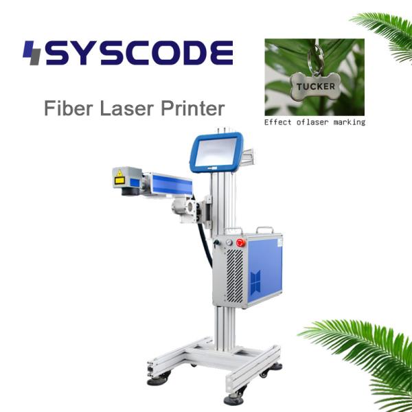 Industrial Grade Fiber Laser Marking Machine 100000 Hours Industrial Laser Marking System