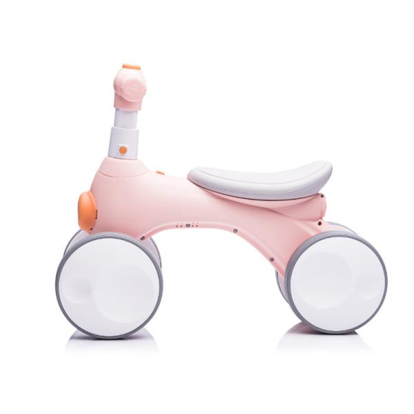 Mini Ride On Car Foot Push Mini Baby Balance Bike for Kids Four Wheels and Plastic