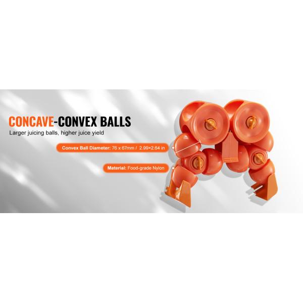 stainless steel case Orange Juice Machine with Safety Features Safety cut off switched and No skin juice